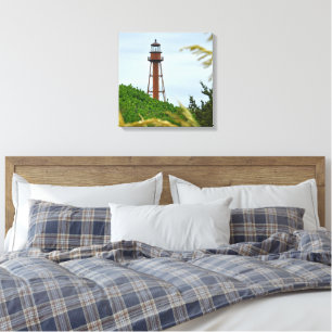 Sanibel Lighthouse Leinwanddruck