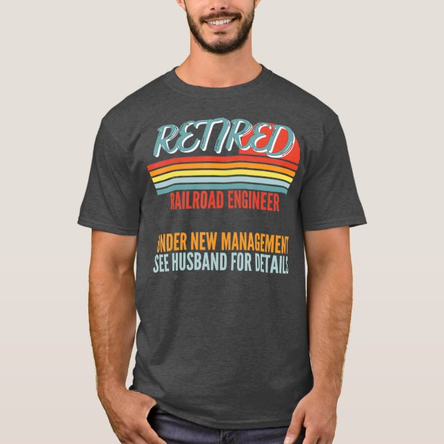 Sanierter Eisenbahningenieur unter neuer Leitung T-Shirt (Vorderseite)