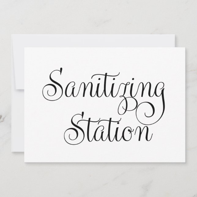 Sanierungsstation Hochzeitszeichen Einladung (Vorderseite)