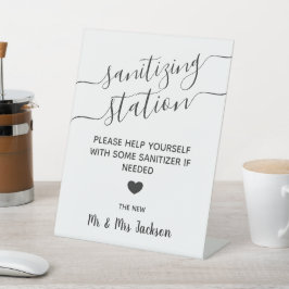 Sanierungsstation minimale moderne Hochzeitsicherh Sockelschild