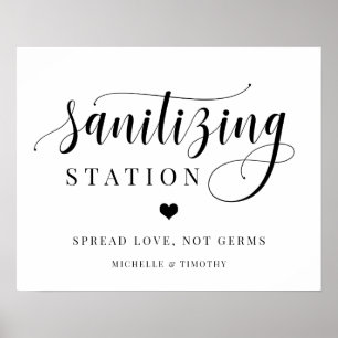 Sanierungsstation verbreitet Liebe nicht von Germs Poster
