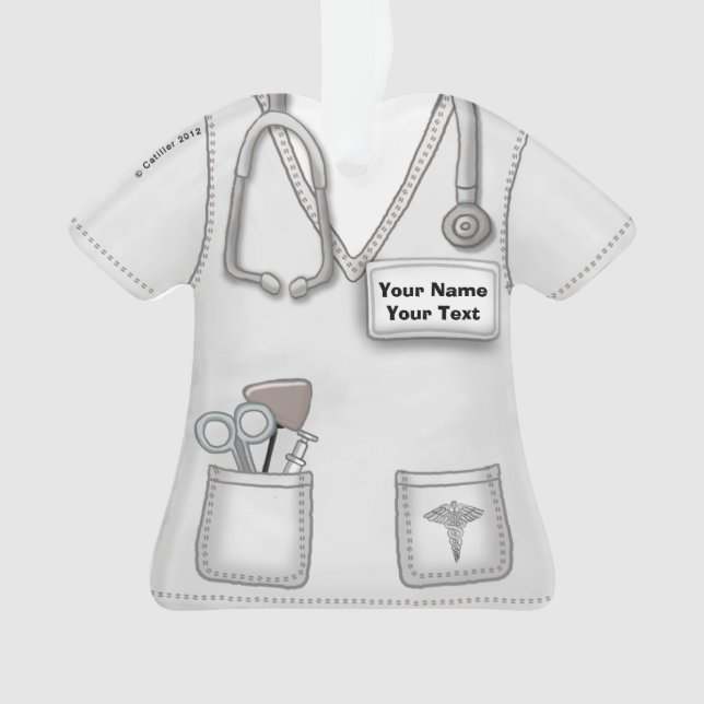 Sanitäranlagen der White Nurse Ornament (Vorderseite)