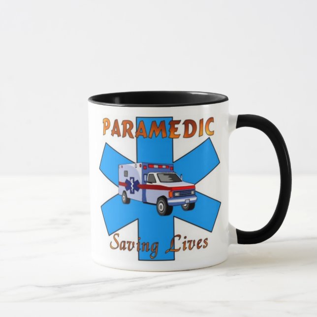 Sanitäter, der die Leben rettet Tasse (Rechts)