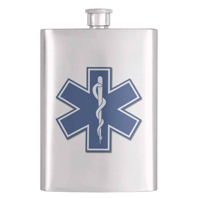 Sanitäter EMS EMT Flachmann (Vorderseite)