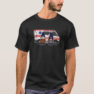 Sanitäter Rettungssanitäter EMS Gnome Gnomies EMS T-Shirt
