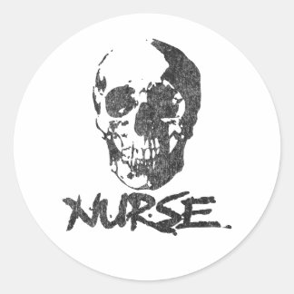 Sanitäter Runder Aufkleber