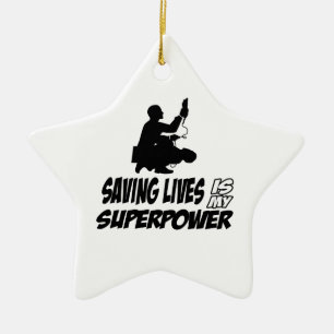 Sanitäterentwürfe Keramik Ornament