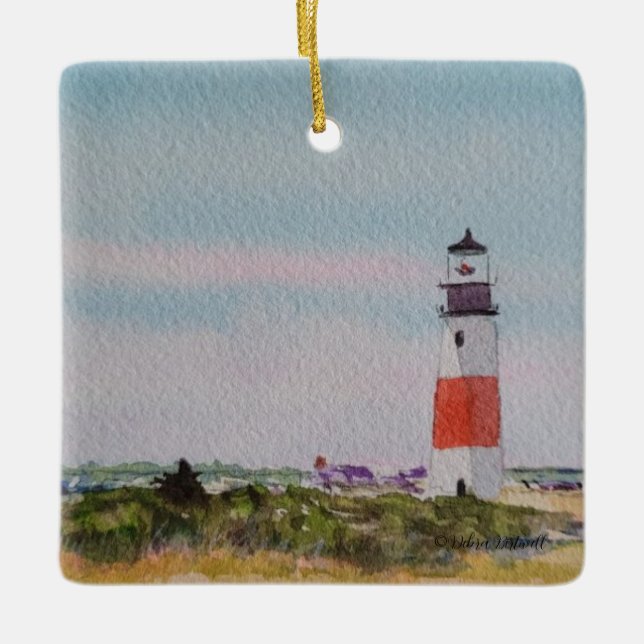 Sankaty Head Leuchtturm Ornament (Vorderseite)