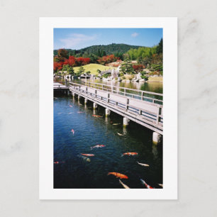 Sankeien Garten: Mihara City, Japan Postkarte
