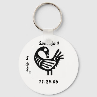Sankofa 7 Schlüsselanhänger