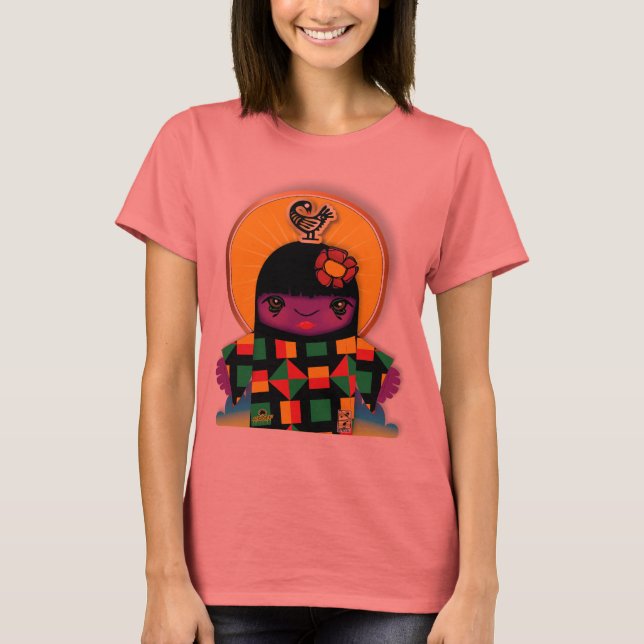 Sankofa Goddess Tshirt (Vorderseite)