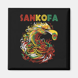 Sankofa Juneteenth Ghana Sankofa Symbol Adinkra Magnet