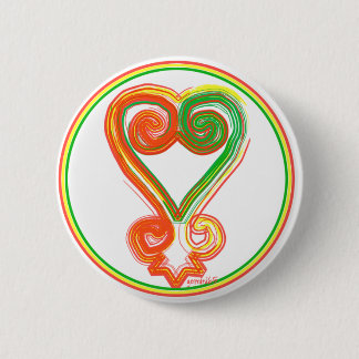 Sankofa Knopf Button