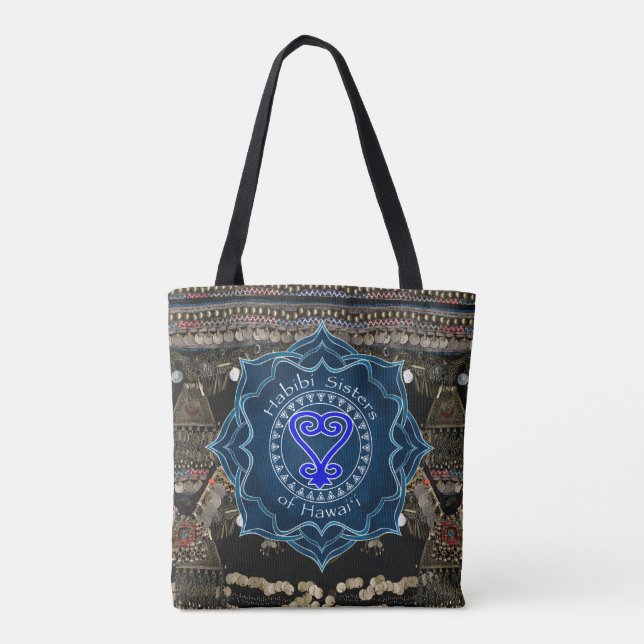 Sankofa Kuchi Bauchtanz Tasche (Rückseite)