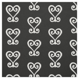 Sankofa   Rückkehr und erhält ihm - Adinkra Symb Stoff