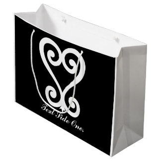 Sankofa | Rückkehr und erhält ihm - Adinkra Symbol Große Geschenktüte