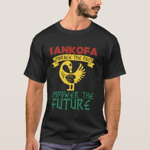 Sankofa Schätze die Vergangenheit für Juneteenth T-Shirt