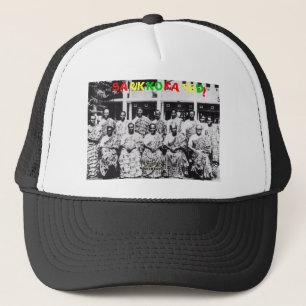 Sankofated Fishnet-Baseballmütze Truckerkappe