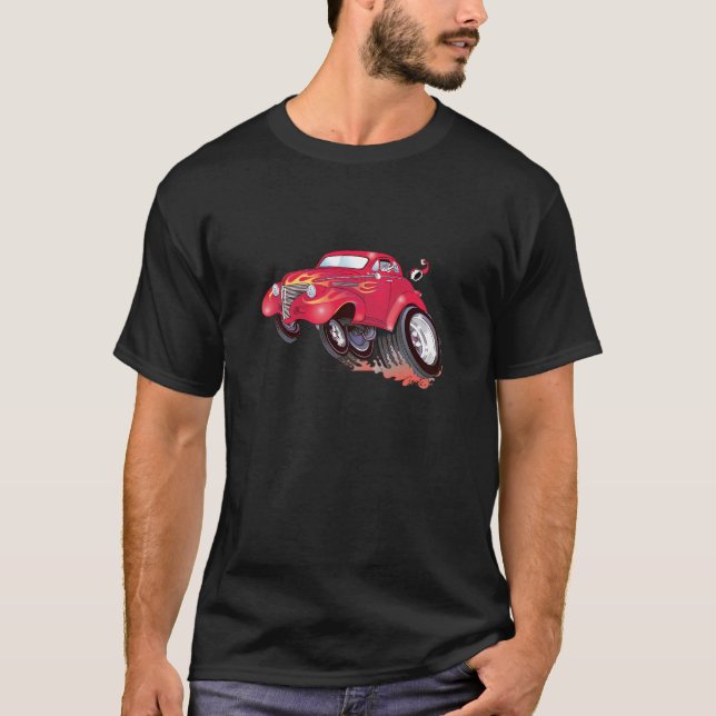 Sankt 39 Chevy schwarzes Shirt (Vorderseite)