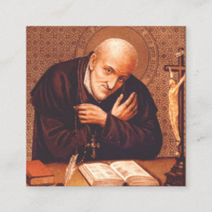 Sankt Alfons von Liguori Quadratische Visitenkarte