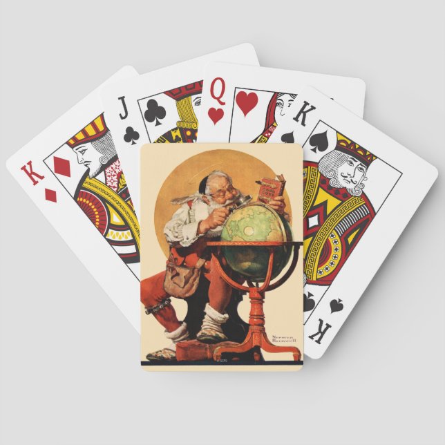 Sankt an der Kugel Spielkarten (Rückseite)