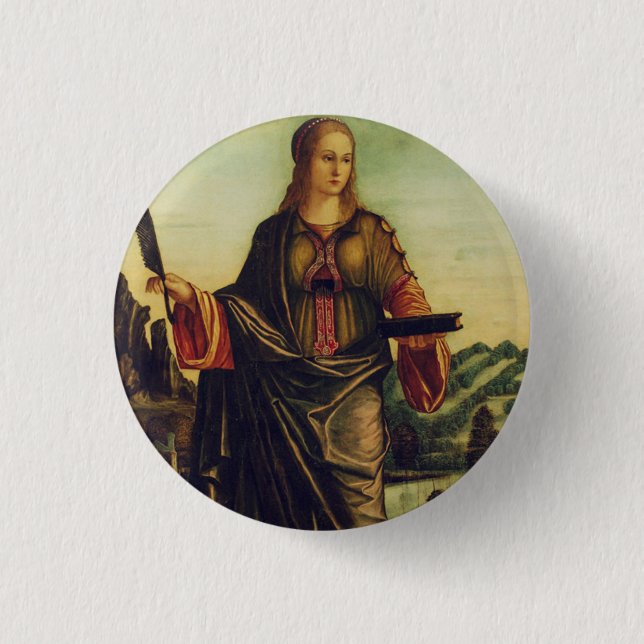 Sankt Anastasia von Rom Button (Vorderseite)