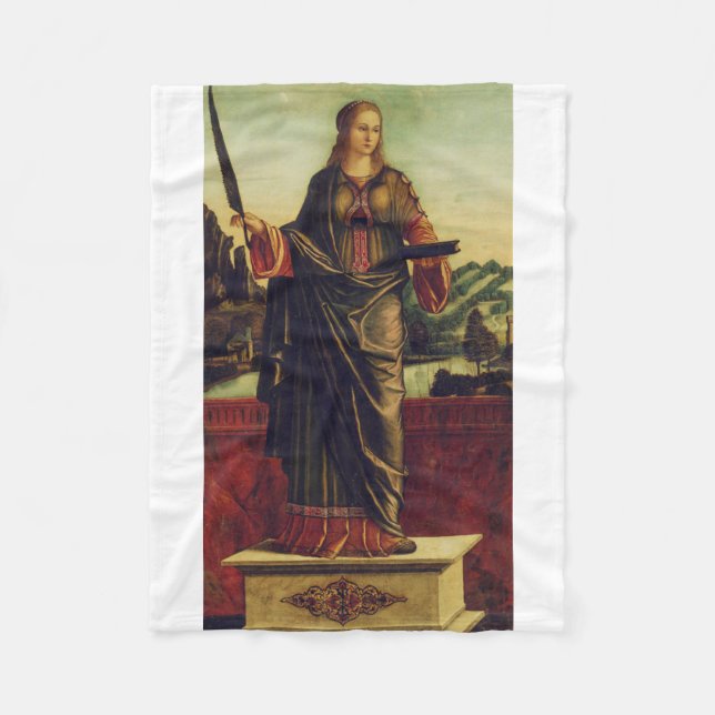 Sankt Anastasia von Rom Fleecedecke (Vorderseite)