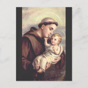 Sankt Antonius von Padua Postkarte