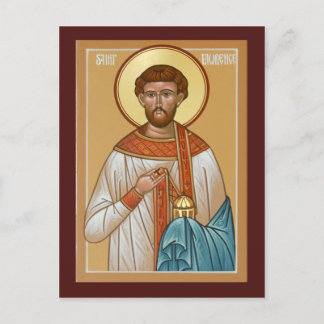 Sankt-Anwältin-Gebetskarte Postkarte
