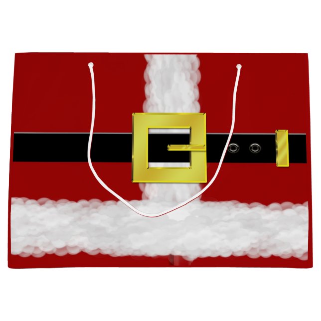 Sankt-Anzugs-Geschenk-Tasche - groß, glatt Große Geschenktüte (Vorderseite)