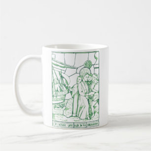 Sankt Armel Heiliger Mann aus der Bretagne Kaffeetasse
