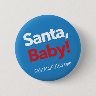 "Sankt, Baby!" 2,25" Knopf Button