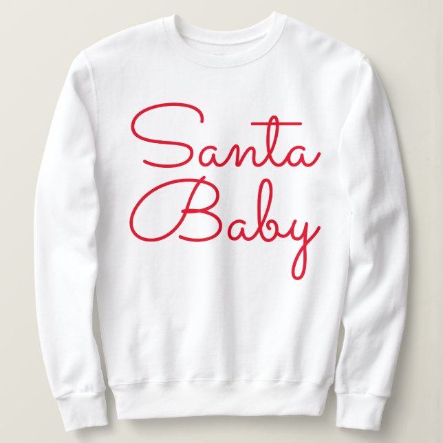 Sankt-Baby Sweatshirt (Design vorne)