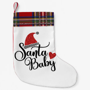 Sankt-Baby-WeihnachtsStrumpf Kleiner Weihnachtsstrumpf