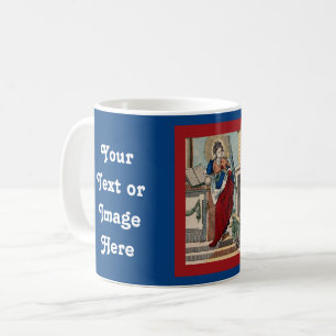 Sankt Barbara mit Artillerie (M 007) Kaffeetasse 1