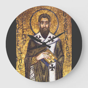Sankt Basilius von Caesarea Große Wanduhr