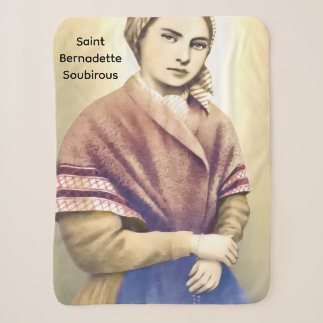 Sankt Bernadette Soubirous Sherpadecke (Vorderseite)