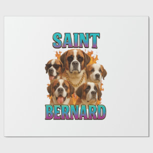 Sankt Bernhard Geschenkpapier