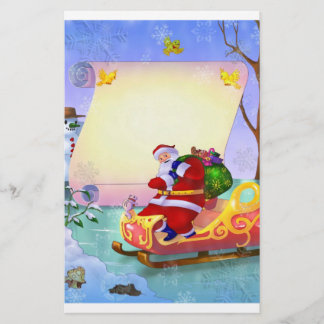 Sankt-Buchstabebriefpapier für Weihnachten für Briefpapier
