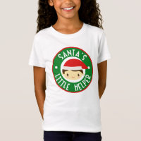Sankt des kleinen der T - Shirt Helfer-Mädchens