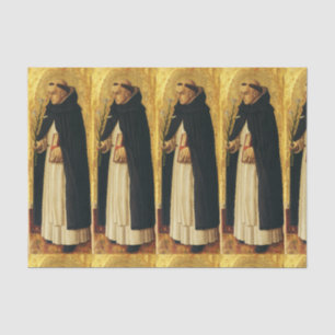Sankt Dominik von Carlo Crivelli Seidenpapier