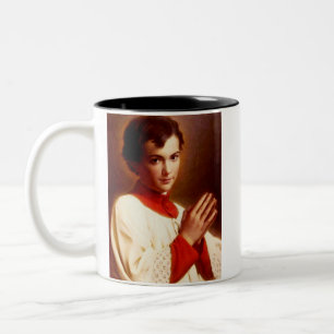 Sankt Dominikus Savio Zweifarbige Tasse