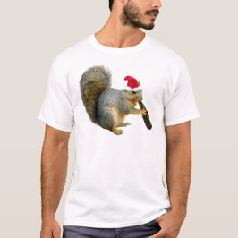 Sankt-Eichhörnchen-trinkendes Bier T-Shirt