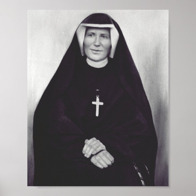 Sankt Faustyna Kowalska Poster (Vorne)