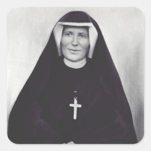 Sankt Faustyna Kowalska Quadratischer Aufkleber