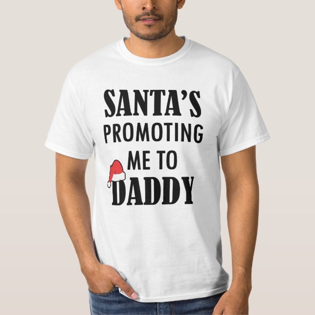 Sankt förderte mich Vati-Weihnachtszum neuen T-Shirt (Vorderseite)