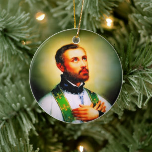 Sankt Franz Xaver Keramik Ornament