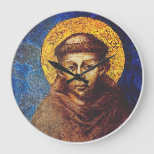 Sankt Franziskus von Assisi Der Sonnengesang Große Wanduhr