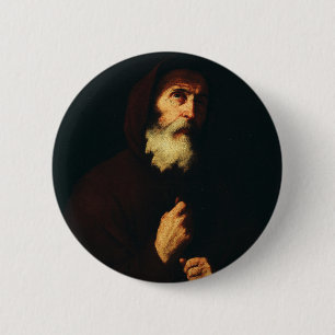 Sankt Franziskus von Paola Button