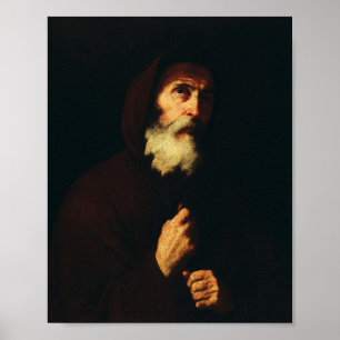 Sankt Franziskus von Paola Poster